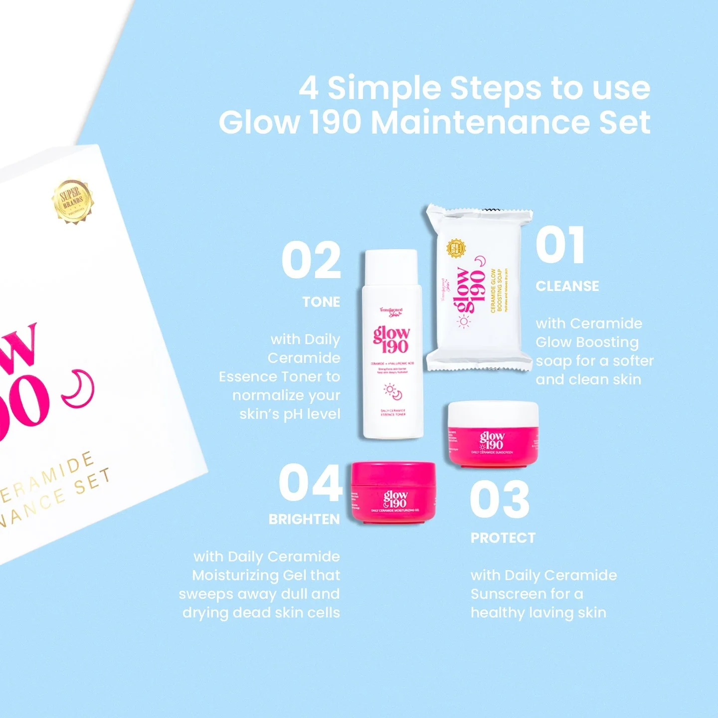 Transformed Skin Glow 190 Maintenance Set - Image 4