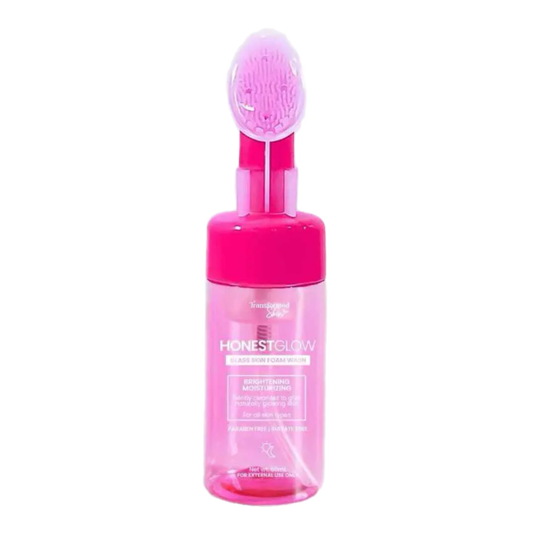 Transformed Skin Honest Glow Glass Skin Foam Wash - 60ml - Image 13