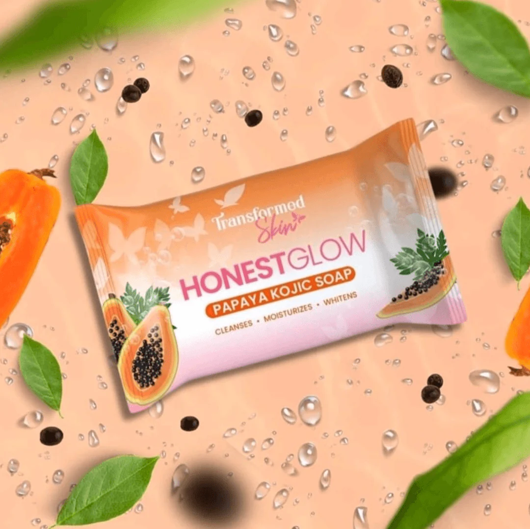 Honest Glow Papaya Kojic Soap - 70g - Image 2