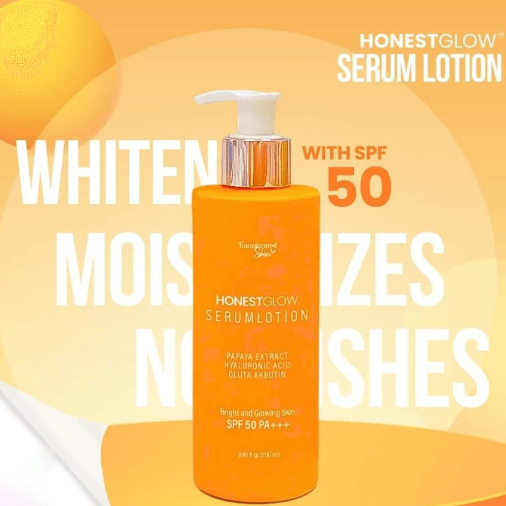 Transformed Skin Honest Glow Serum Lotion - 250ml - Image 2