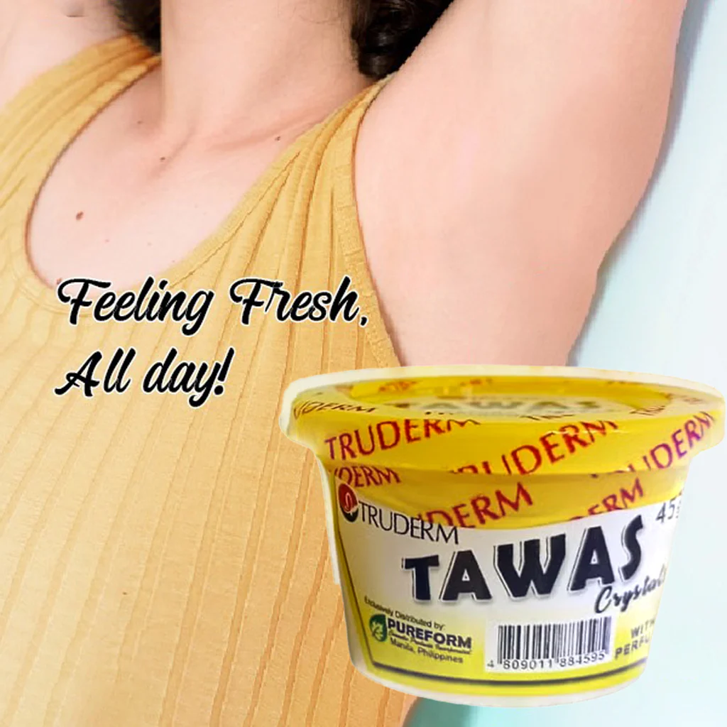 Truderm Tawas Crystals With Perfume Deodorant Powder - 45g - Image 3