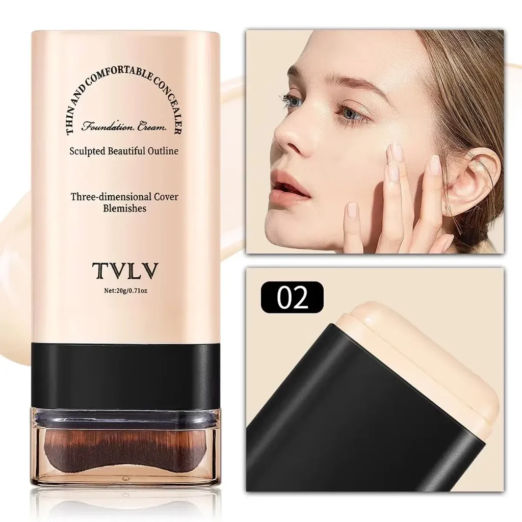 TVLV Foundation Stick Beauty Balm – Serum Boosted Skin Tint (20g) - Image 12