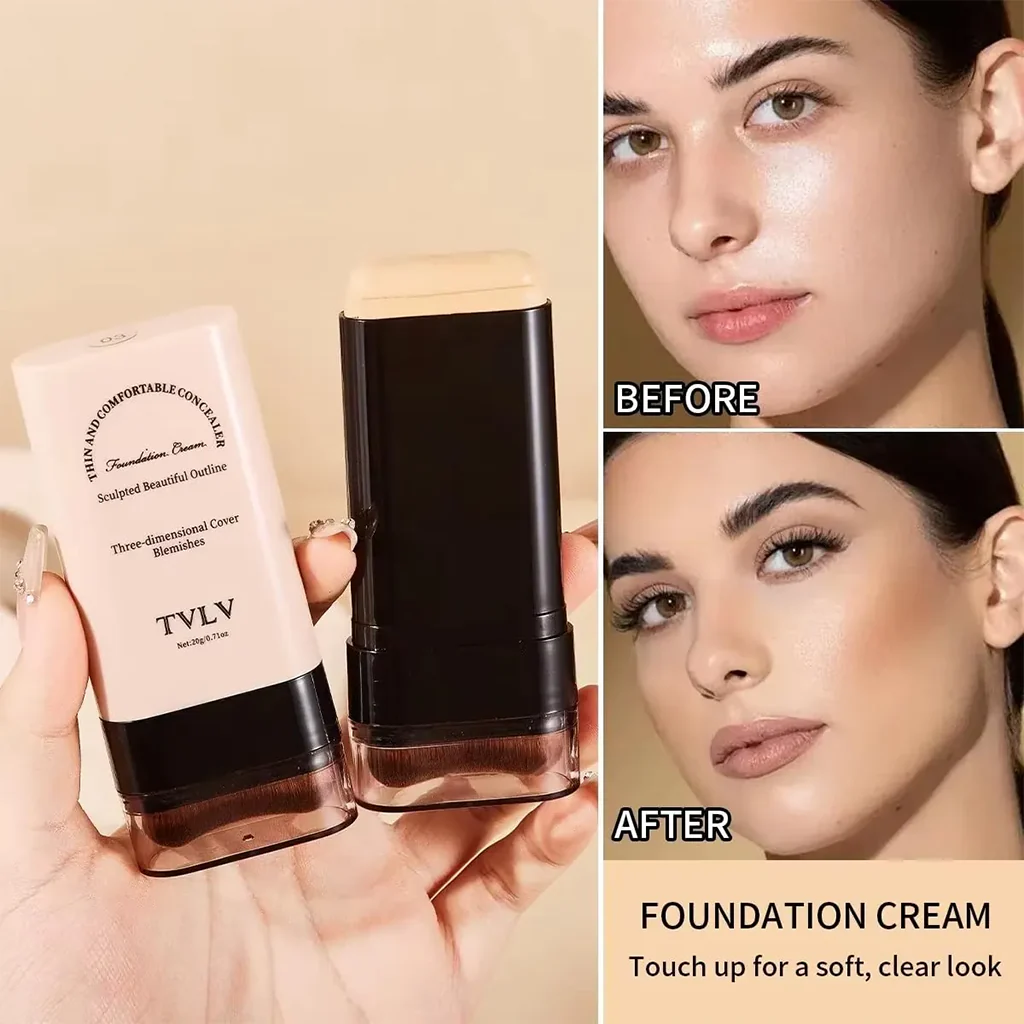 TVLV Foundation Stick Beauty Balm – Serum Boosted Skin Tint (20g) - Image 2