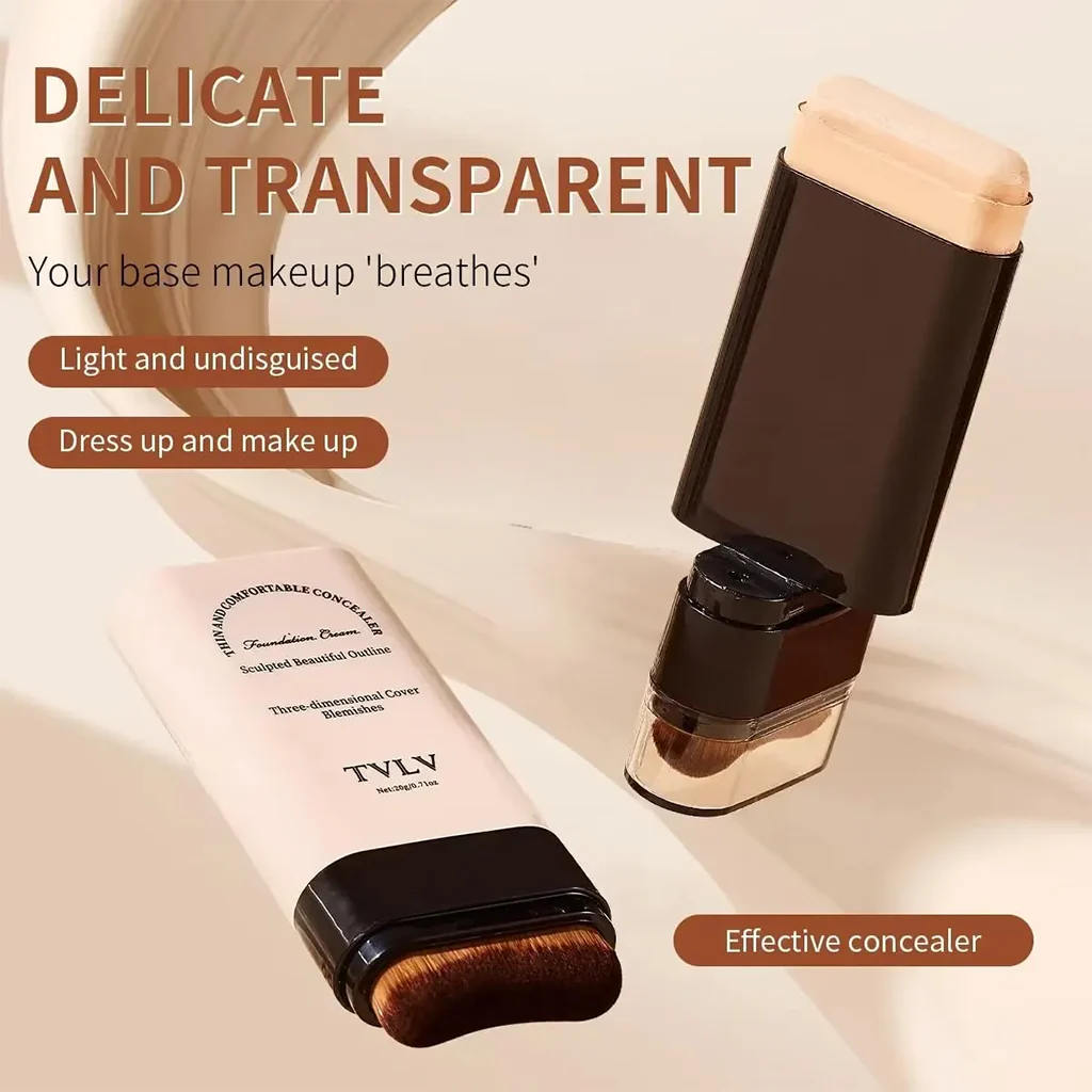 TVLV Foundation Stick Beauty Balm – Serum Boosted Skin Tint (20g) - Image 6