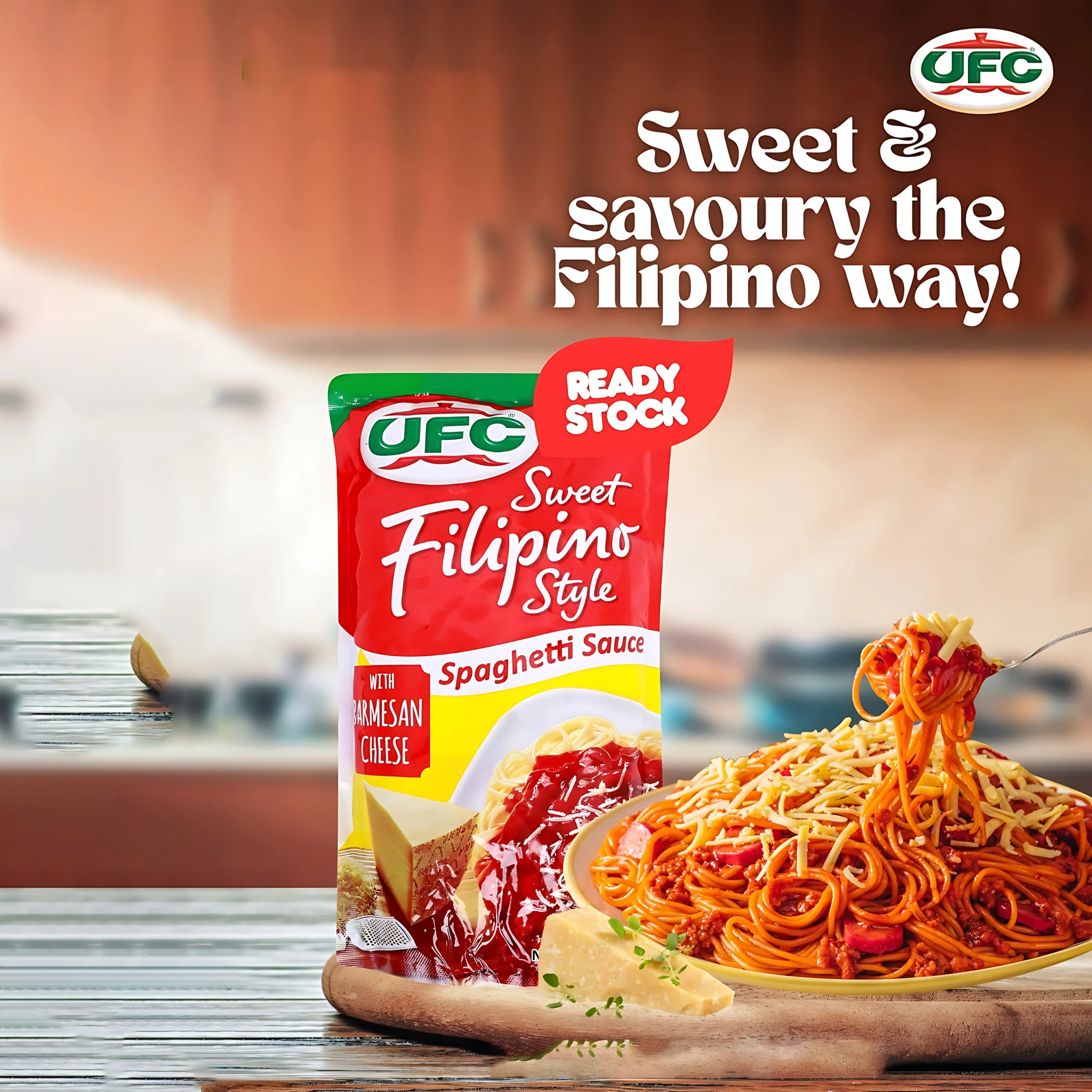 UFC Sweet Filipino Style Spaghetti Sauce – 1kg - Image 2