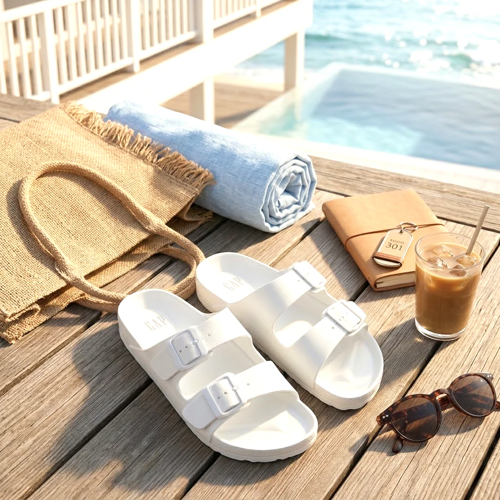Slipper Double Buckle  EVA Comfort Slides- Unisex style - Image 3