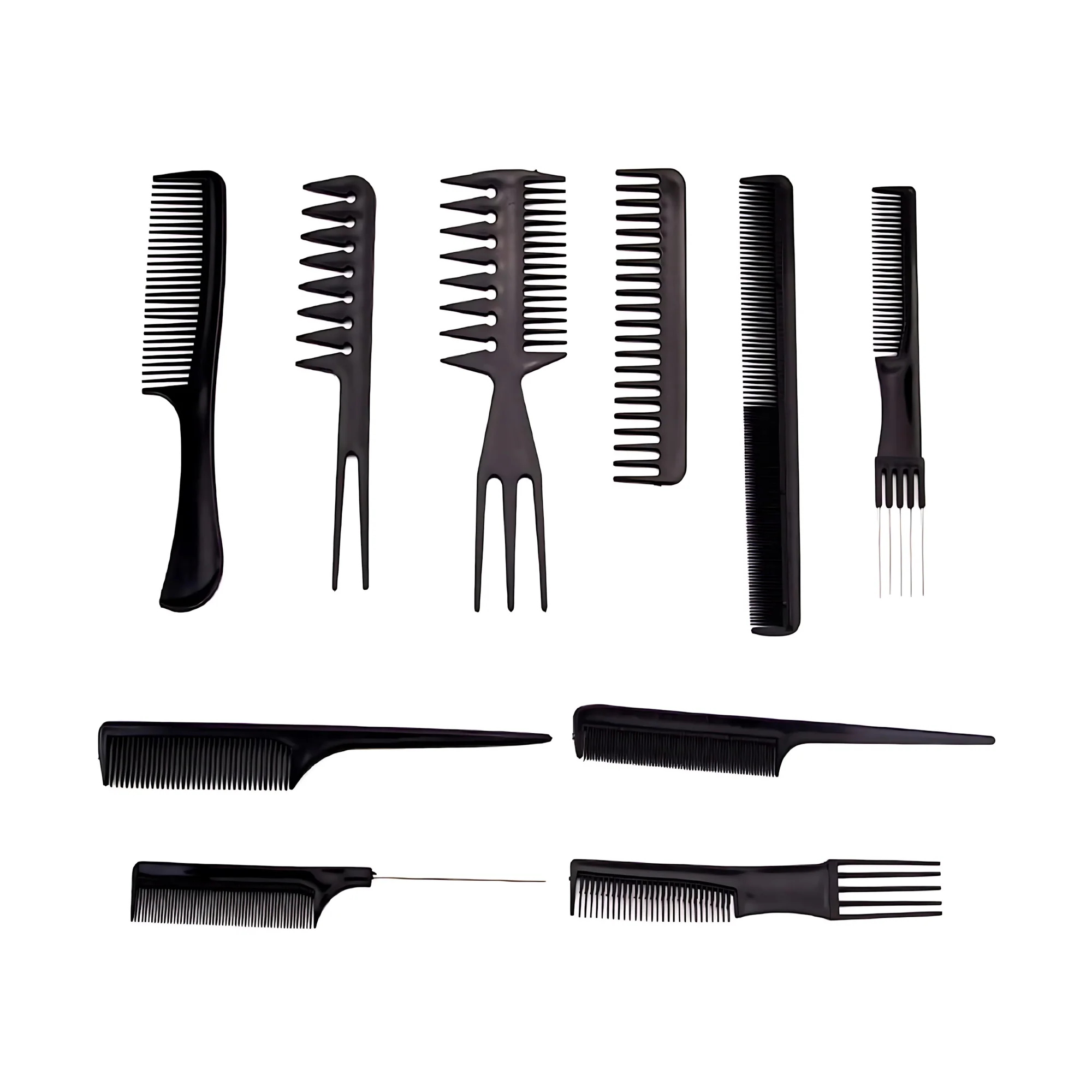 URBANMAC 10 Pc Professional Comb Kit – Durable & Versatile Hair Styling Set - Image 10