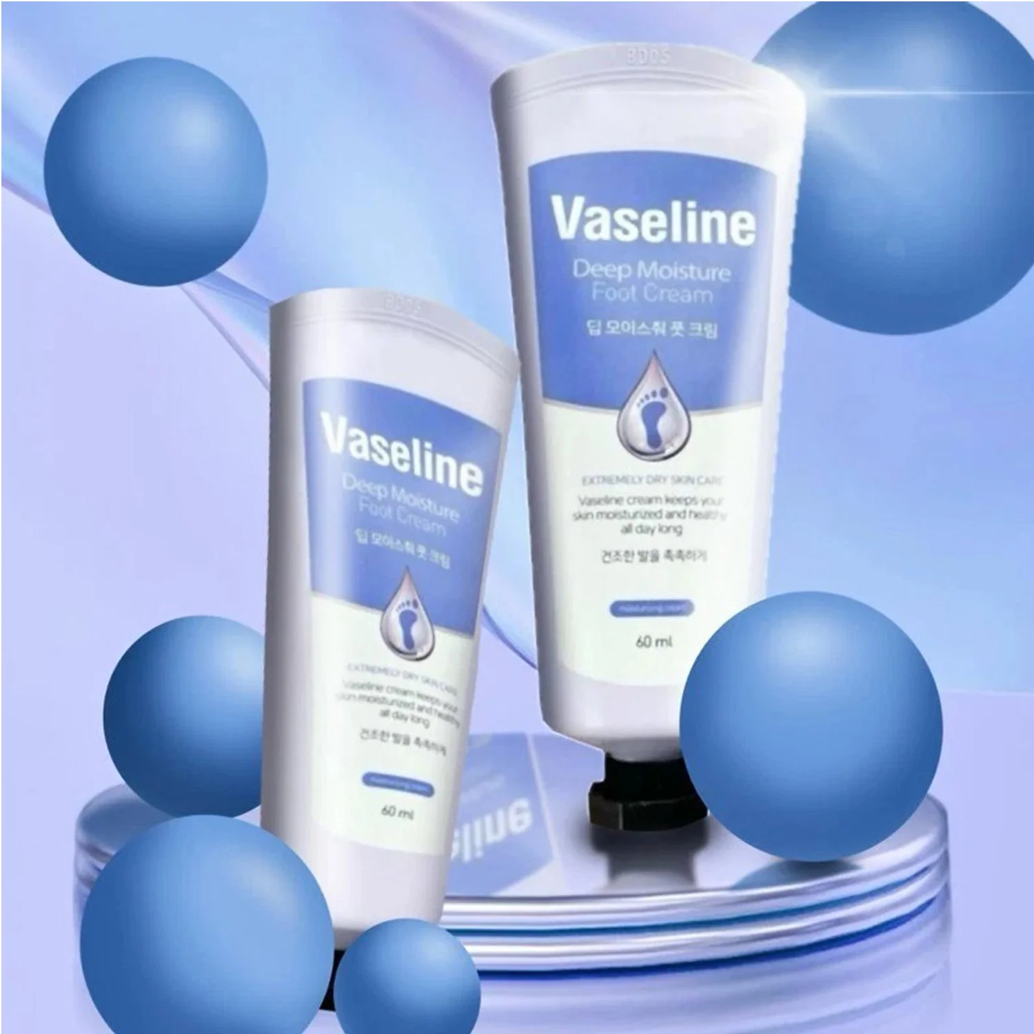 Vaseline Deep Moisture Foot Cream - 60ml - Image 4