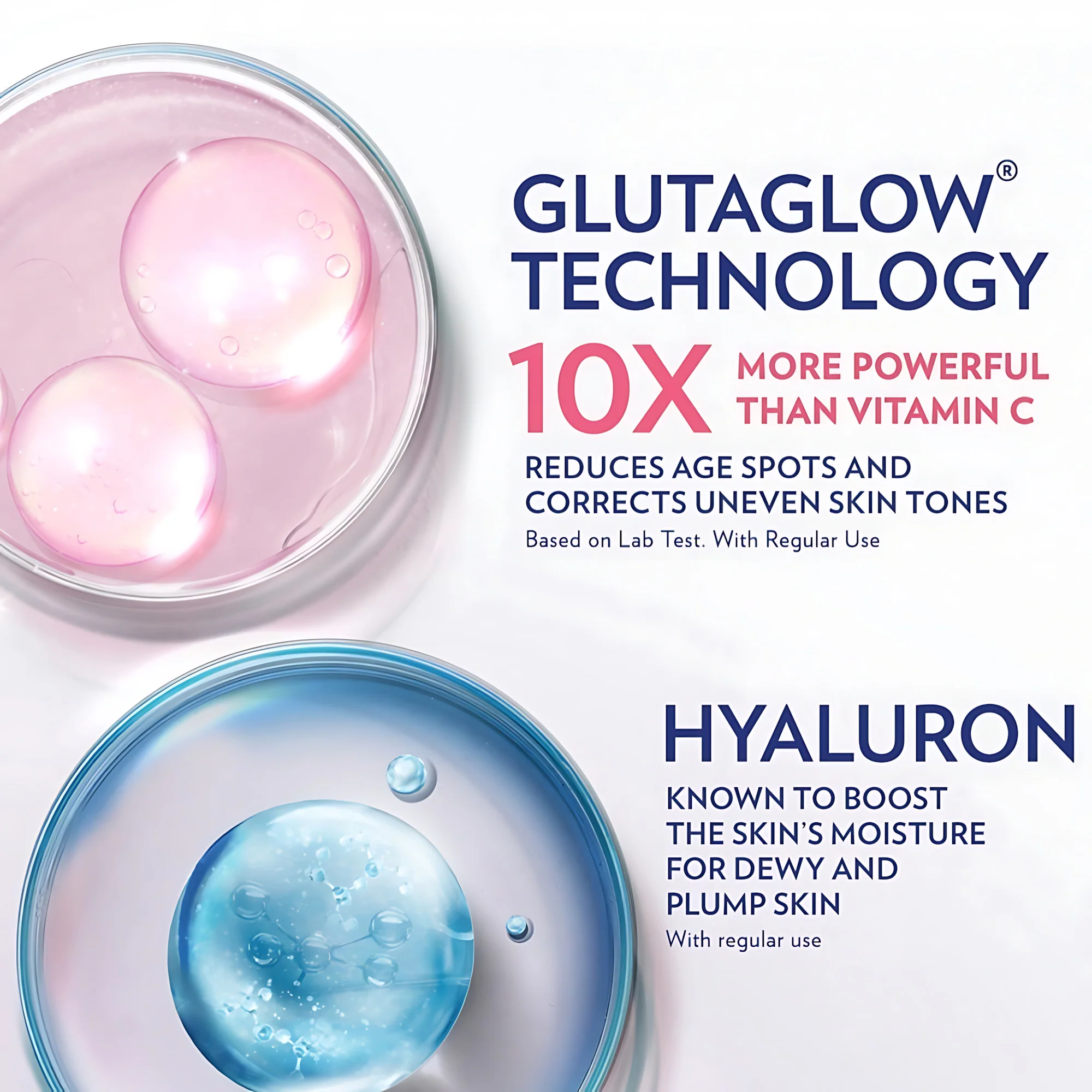 Vaseline Healthy Bright Gluta-Hya Serum Burst Lotion Pro-Age Restore – 300ml - Image 3