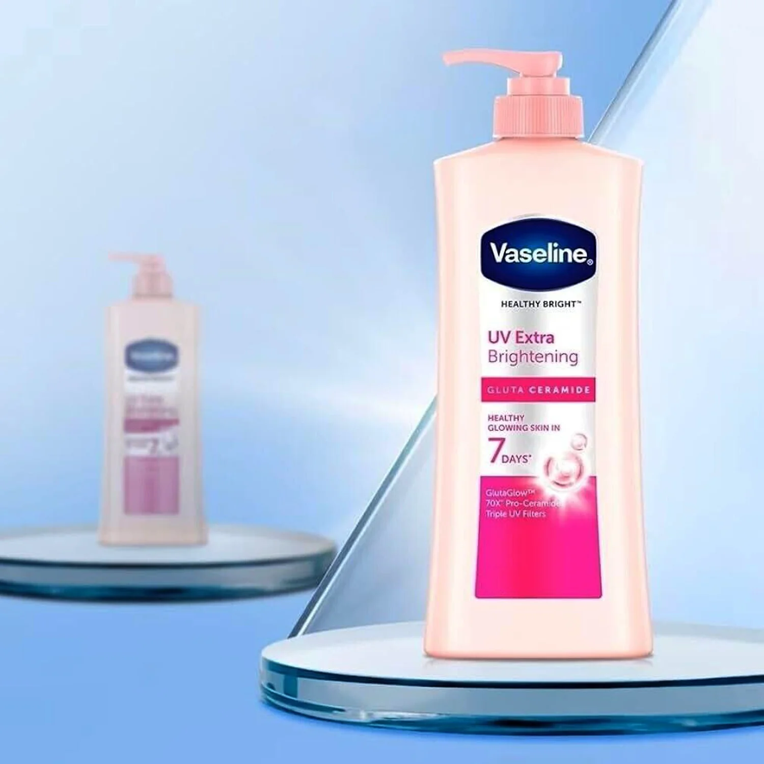 Vaseline Healthy Bright UV Extra Brightening Gluta Ceramide Body Lotion – 300ml - Image 3
