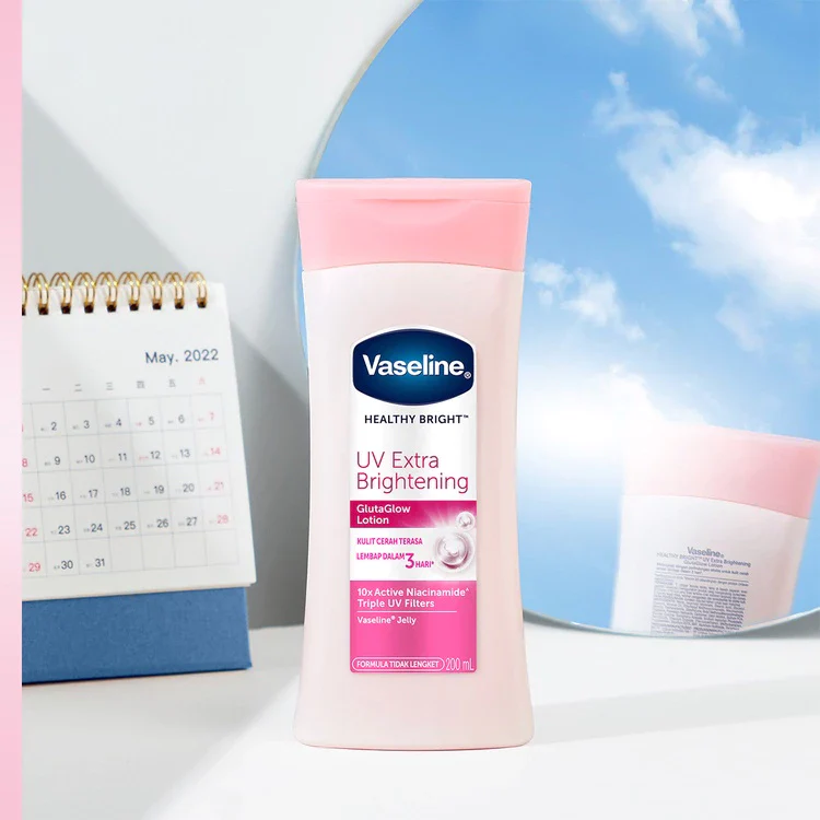 Vaseline Healthy Bright UV Extra Brightening Lotion - 200ml - Image 2