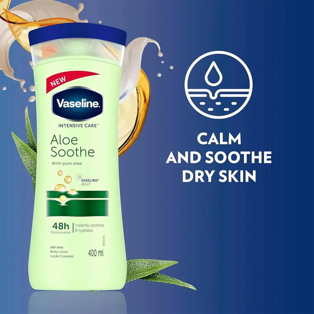 Vaseline Intensive Care Aloe Soothe Body Lotion 400ML - BUY 1 TAKE 1 OFFER - Image 9