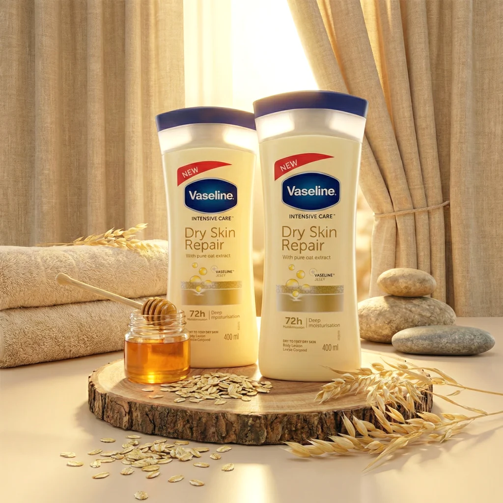 Vaseline Intensive Care Dry Skin Repair Body Lotion 400ml - BUY 1 TAKE 1 OFFER - Image 4