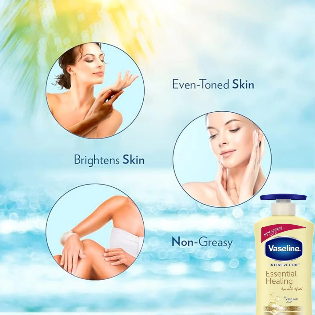Vaseline Intensive Care Essential Healing Body Lotion – 725ml - Image 6
