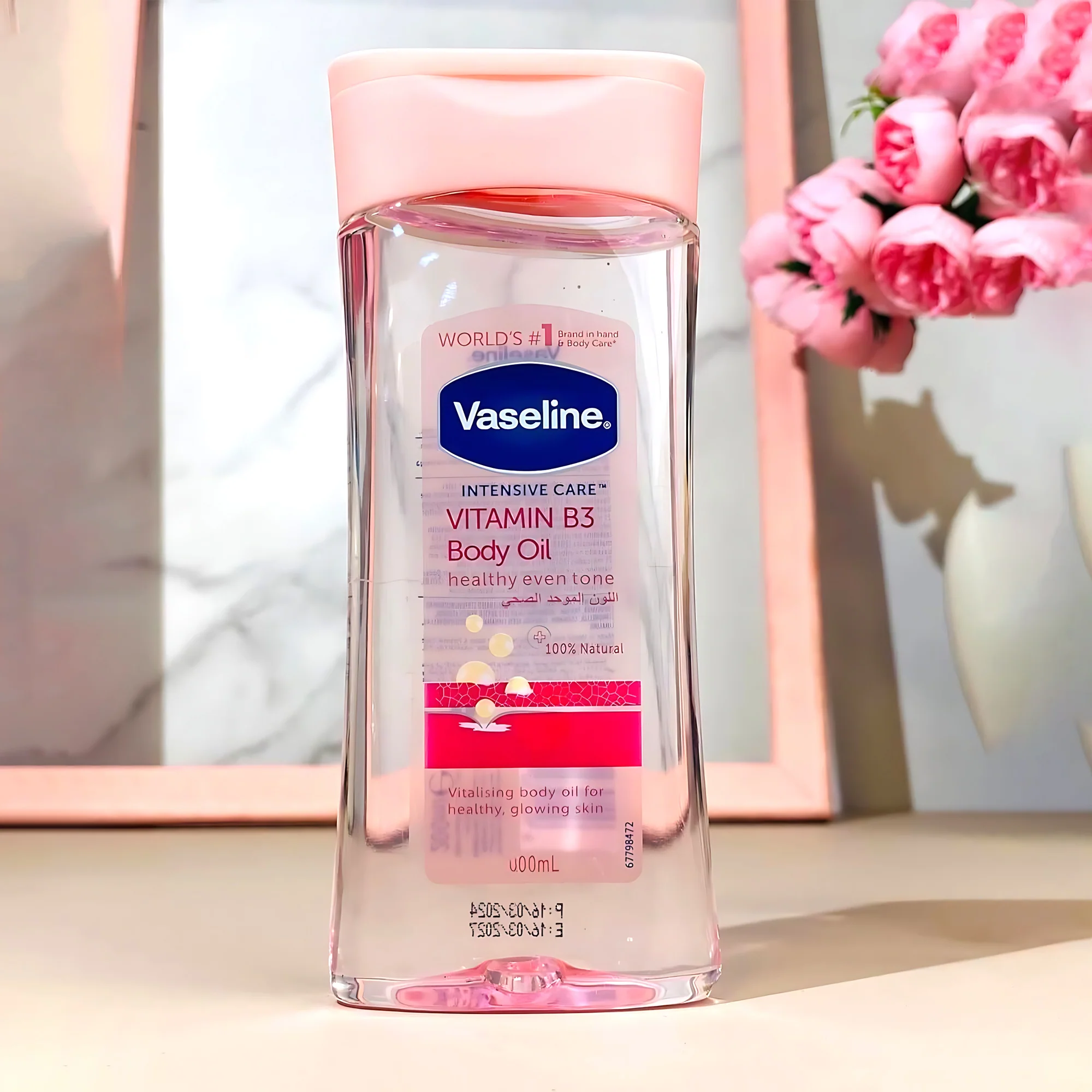 Vaseline Intensive Care Vitamin B3 Body Oil – 400ml - Image 5