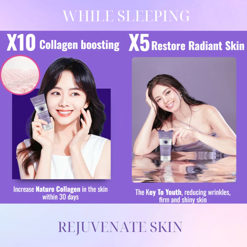 Venature Bakuchiol Rejuvenation Sleeping Mask - 50ml - Image 3