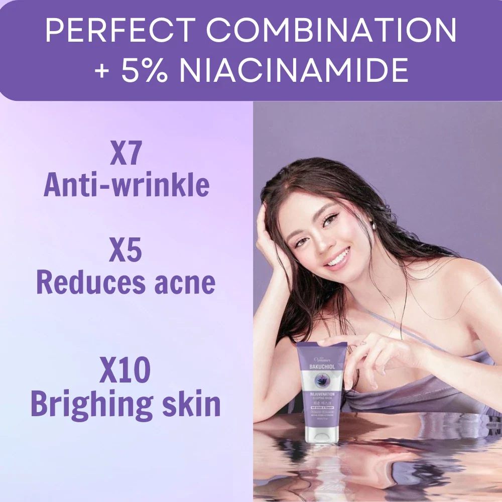 Venature Bakuchiol Rejuvenation Sleeping Mask - 50ml - Image 4