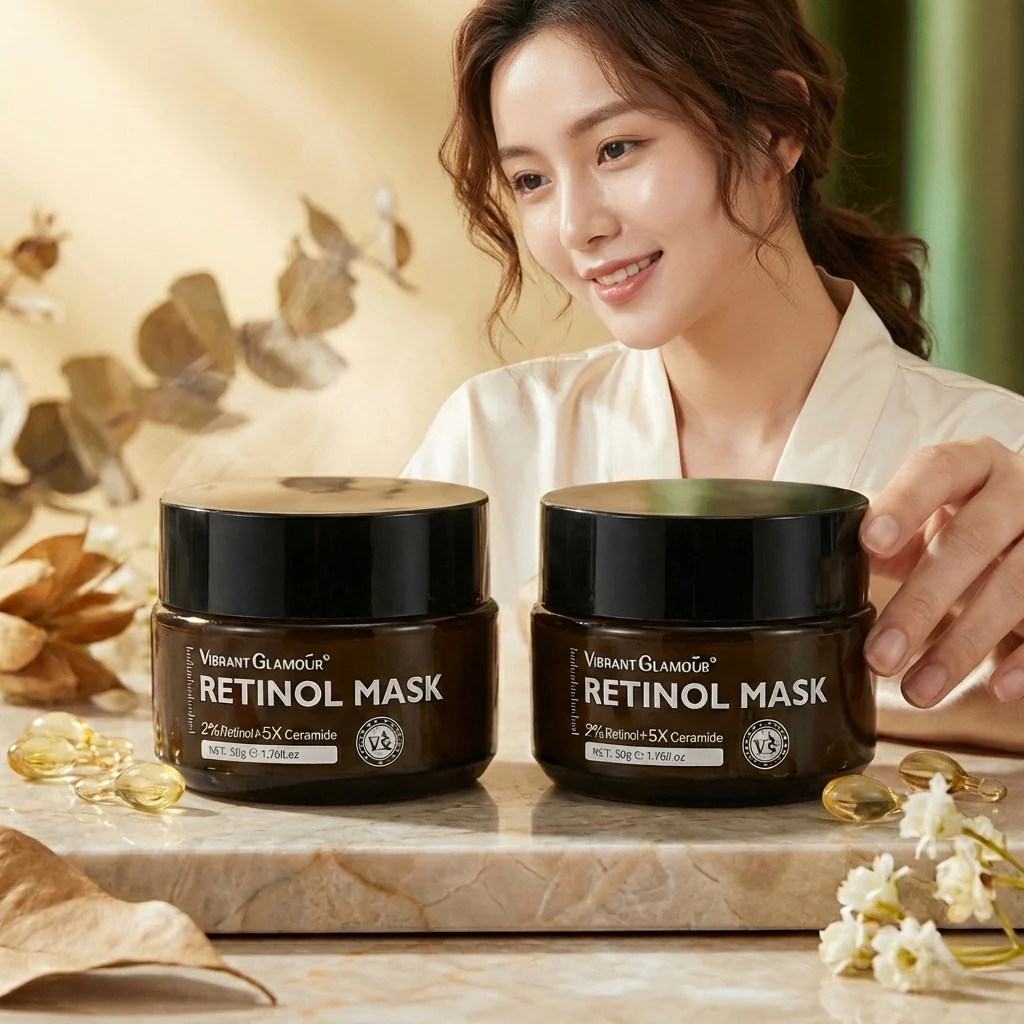 Vibrant Glamour Retinol Face Mask - 50g (BUY 1 TAKE 1 OFFER) - Image 3