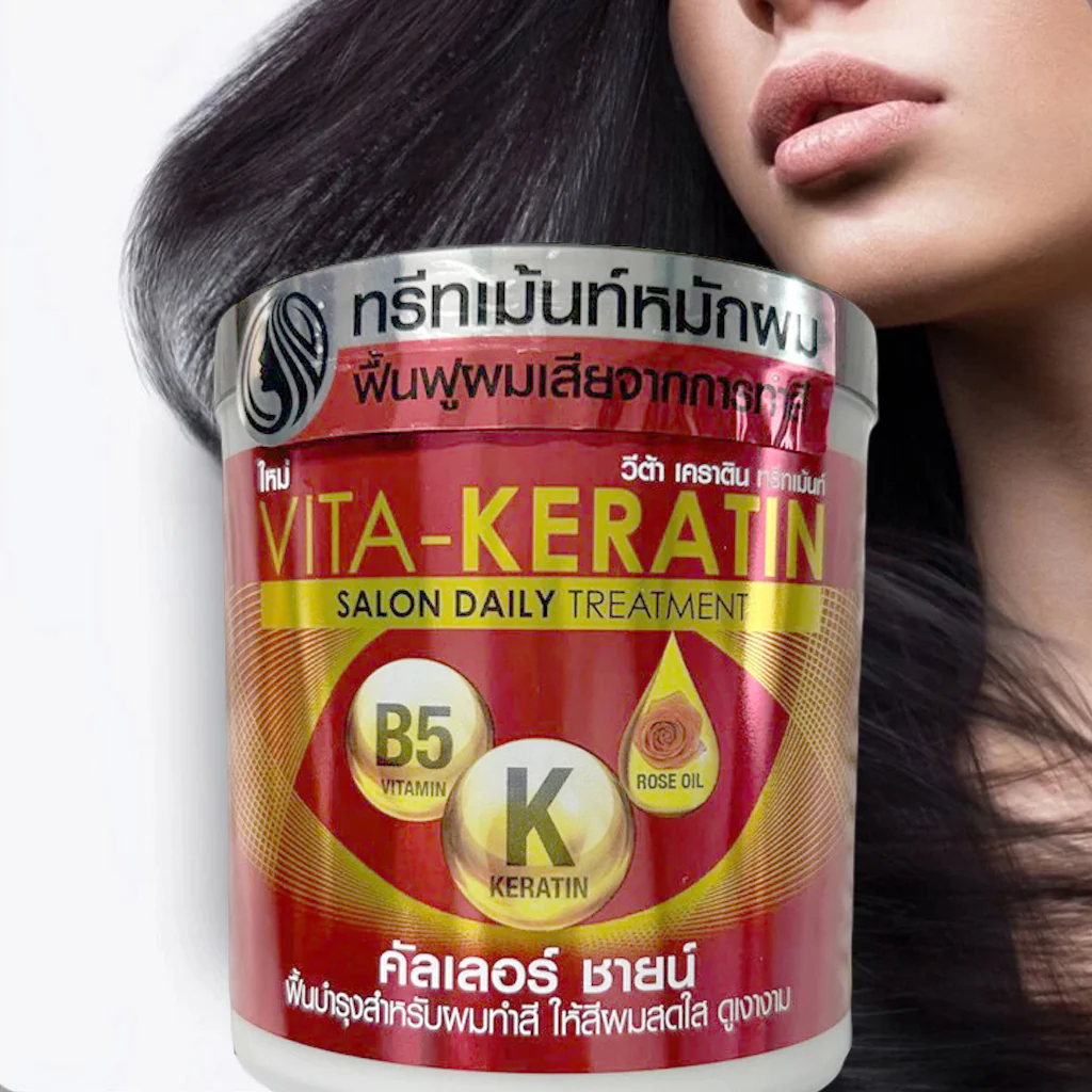 Vita-Keratin Salon Daily Treatment – Color Shine (600ml) - Image 3