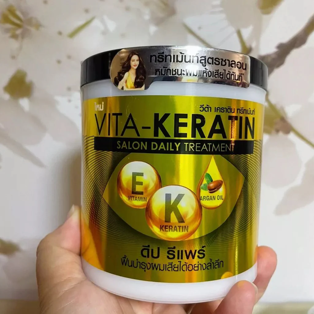Vita Keratin Salon Daily Treatment Deep Repair – 600ml - Image 6