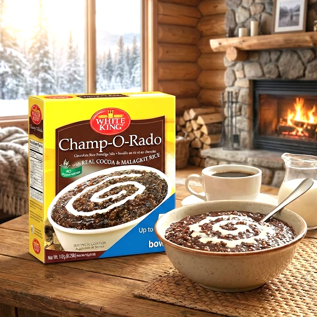 White King Champ-O-Rado Chocolate Rice Porridge Mix – 113g - Image 3