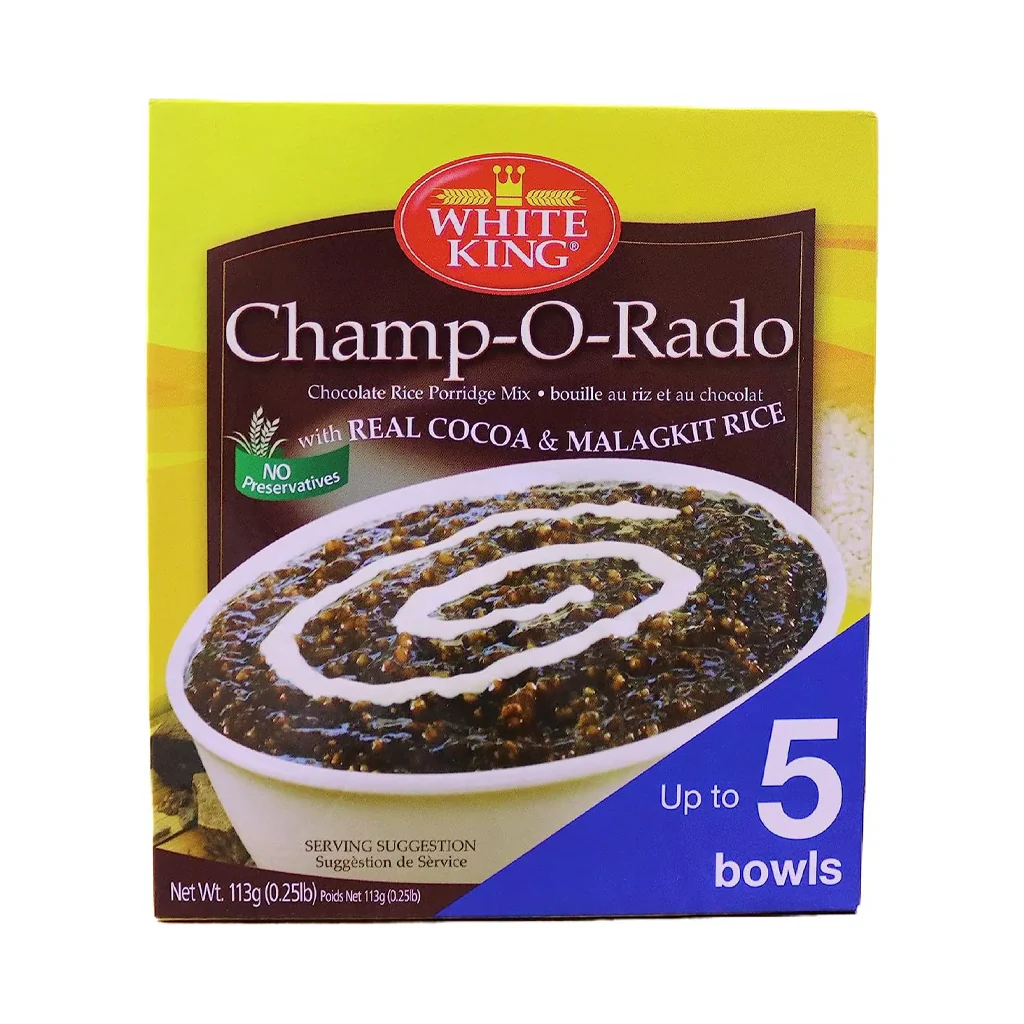White King Champ-O-Rado Chocolate Rice Porridge Mix – 113g - Image 4