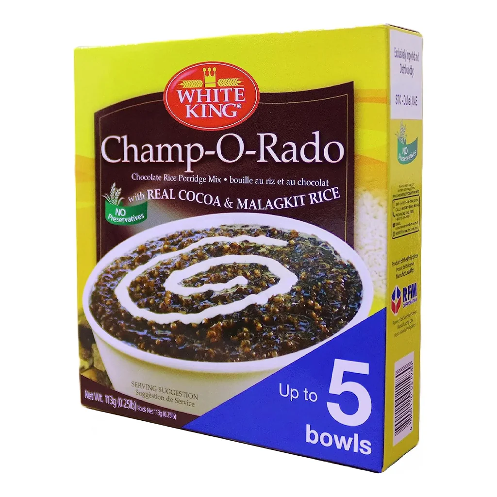 White King Champ-O-Rado Chocolate Rice Porridge Mix – 113g - Image 7