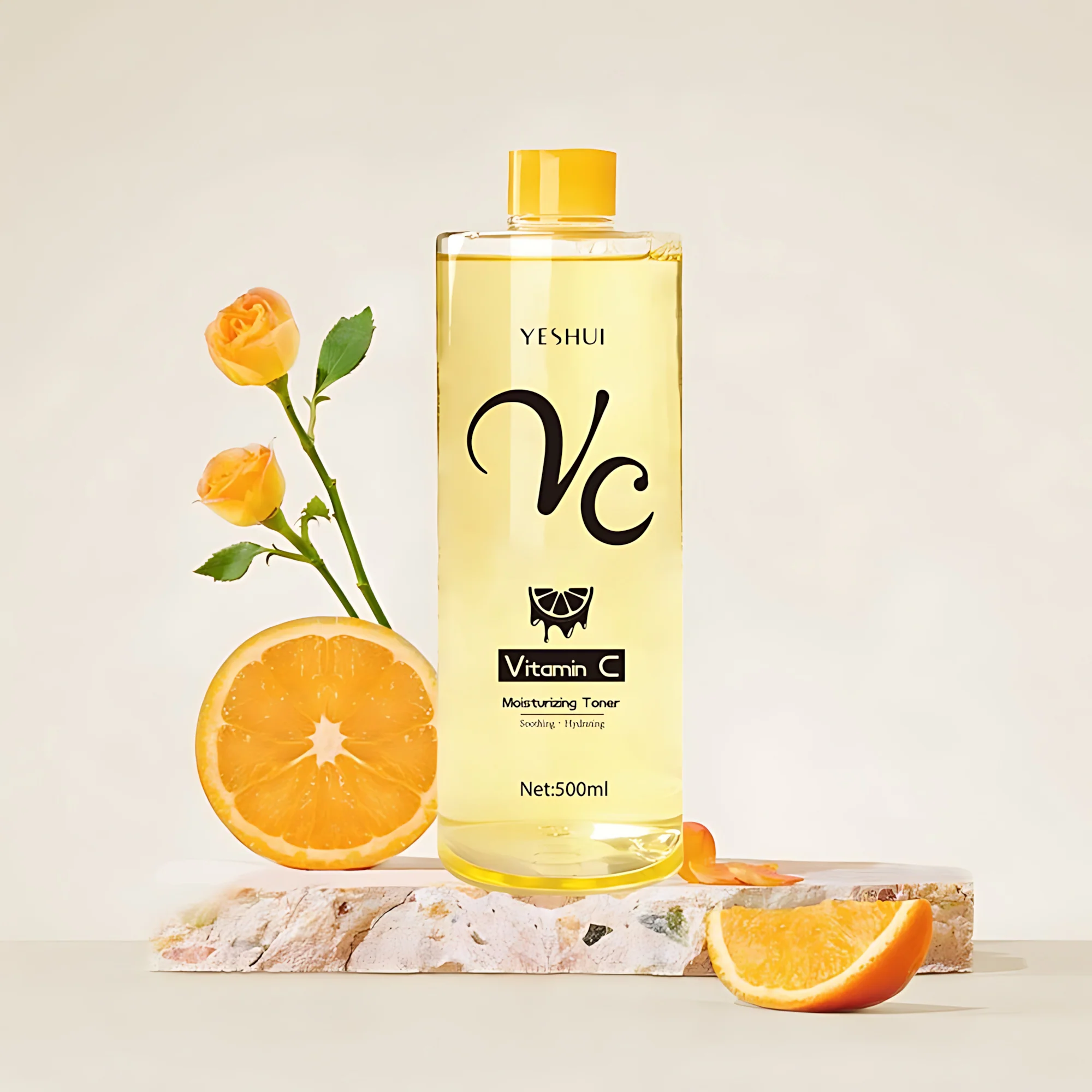 YESHUI VC Vitamin C Moisturizing Toner – 500ML - Image 2