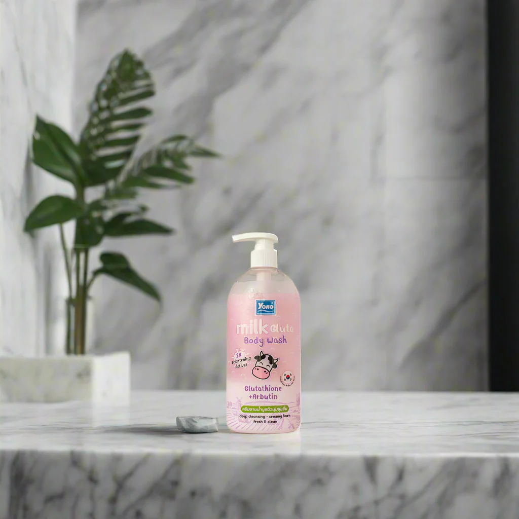 Yoko Milk Gluta Body Wash – 450ml - Image 3