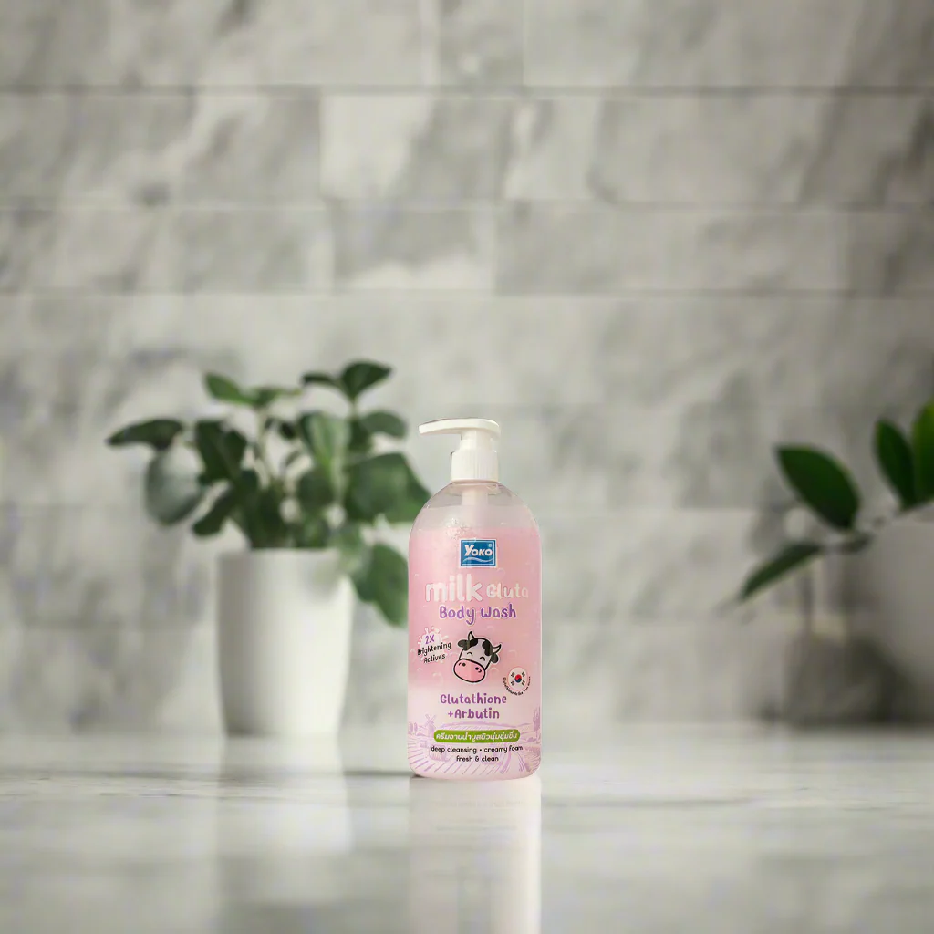 Yoko Milk Gluta Body Wash – 450ml - Image 5