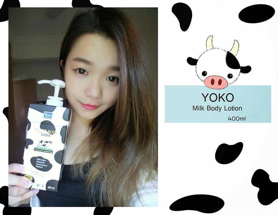 Yoko Milky Body Lotion whitening & moisturizing - 400ml - Image 6