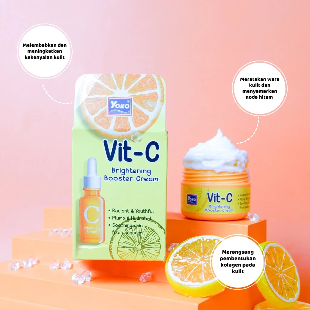 Yoko Vit-C Brightening Booster Cream - 50g - Image 5