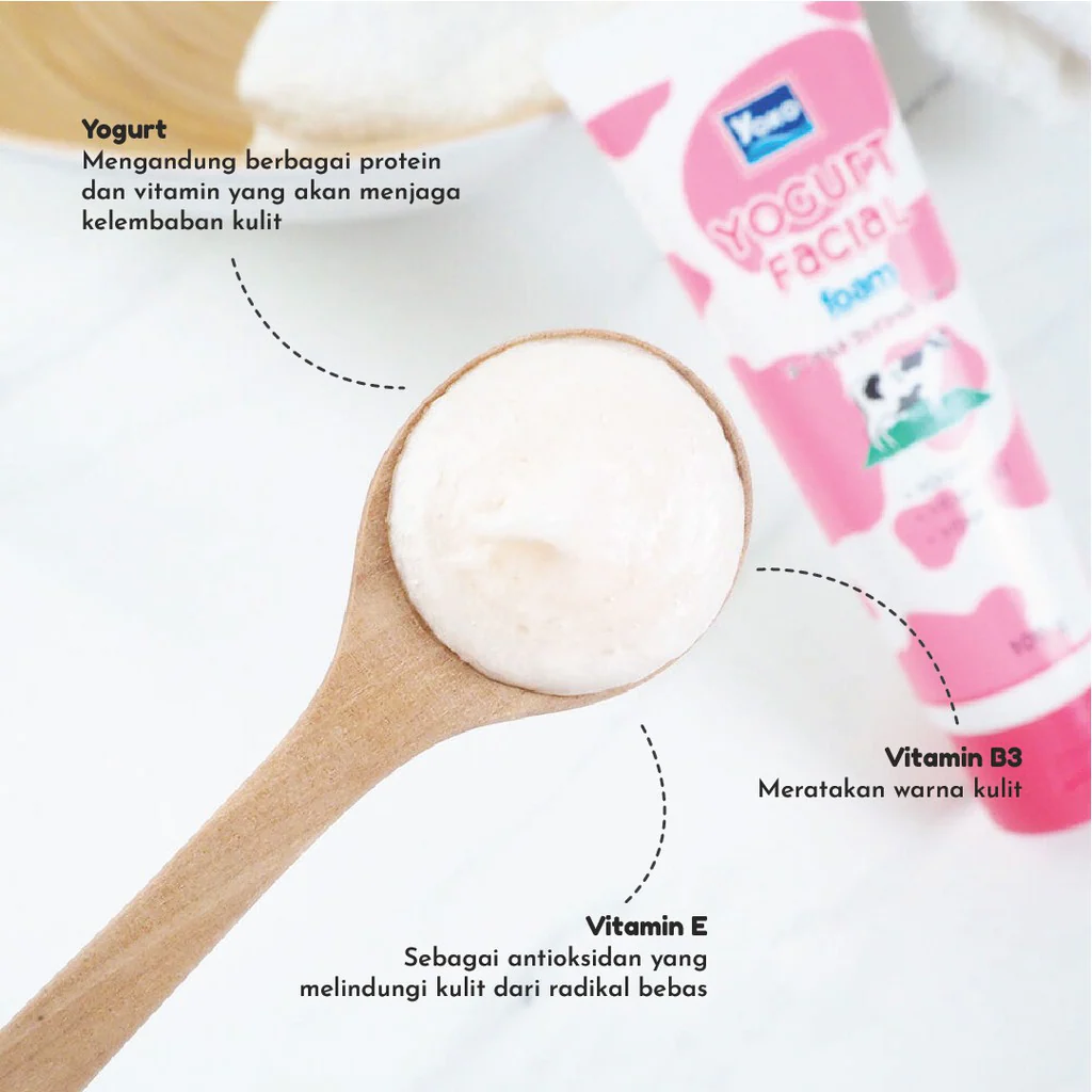 Yoko Yogurt Facial Foam 100 ml - Image 3