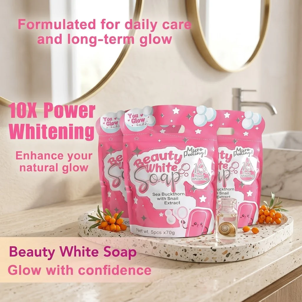 You Glow Babe Beauty White Soap – 70g x 5 Bars (3 Packs Combo)