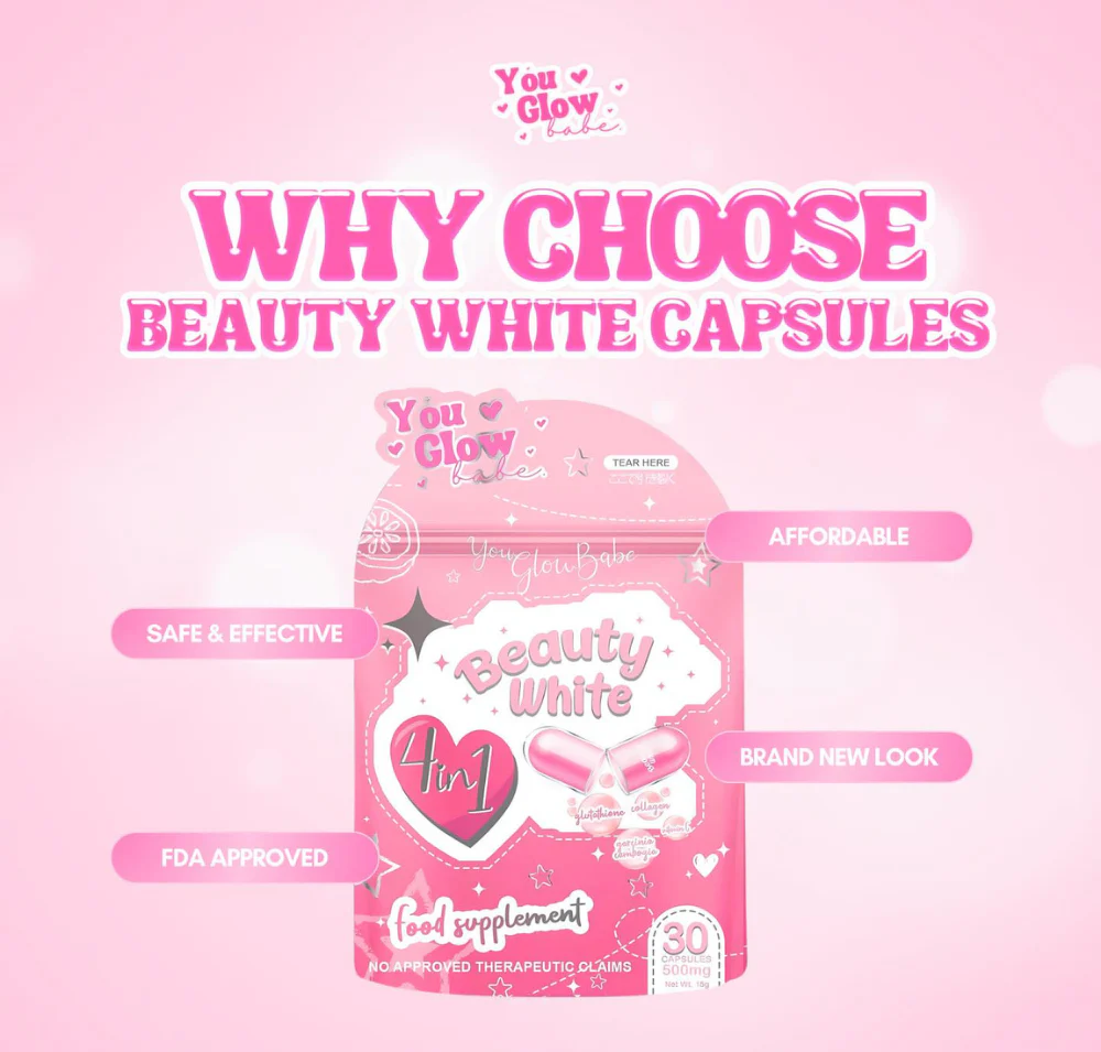 You Glow Beauty White 4 in 1 Supplement - Image 3