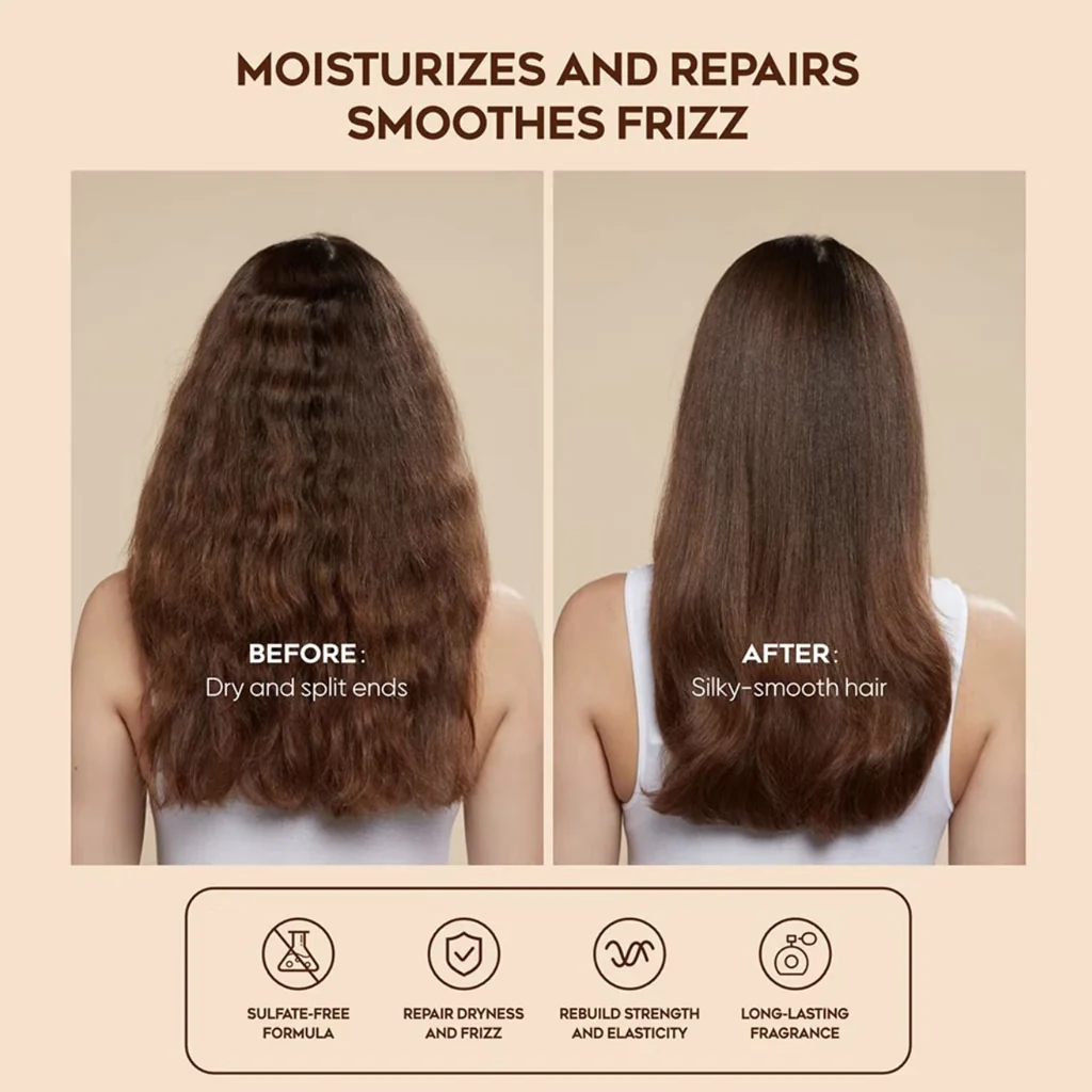 Yusofine Nourish-Repair Argan Conditioner (300ml) - Image 8