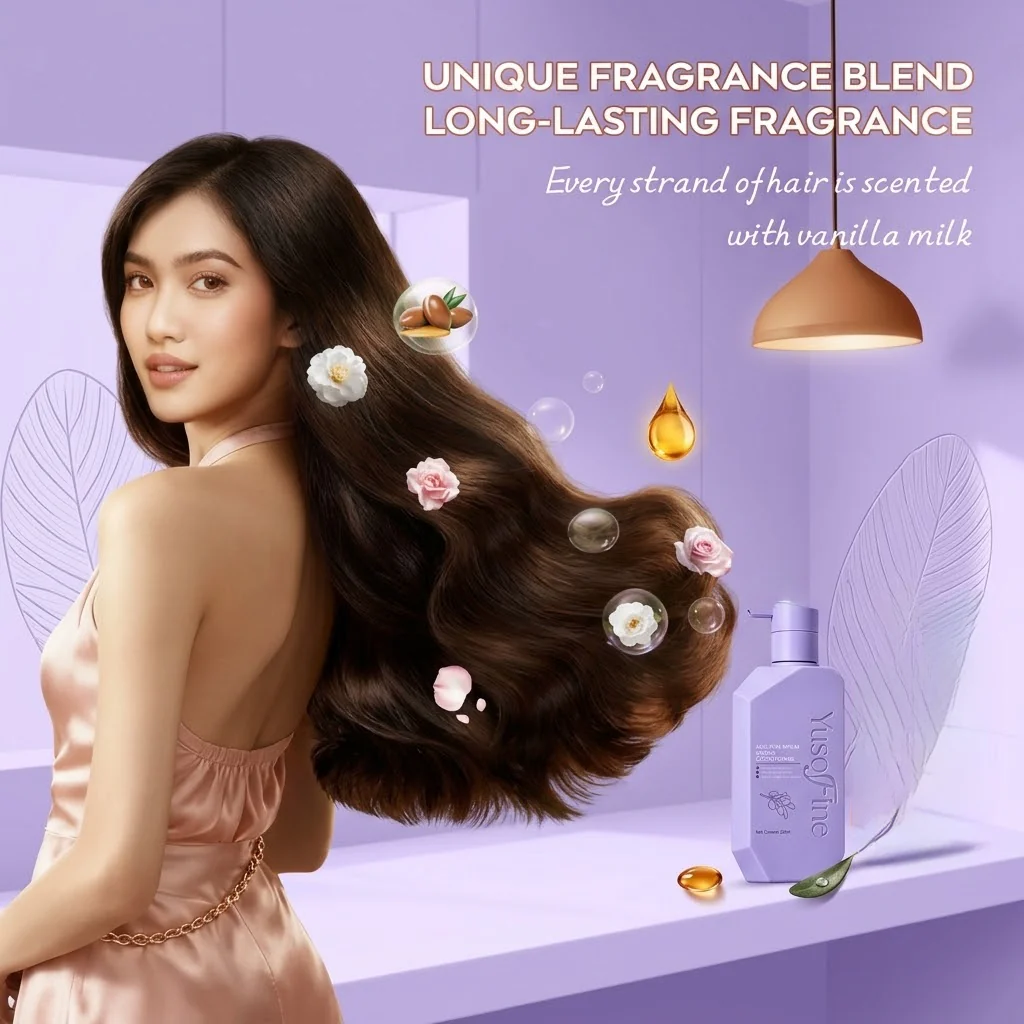Yusofine Nourish-Repair Argan Conditioner (300ml) - Image 3
