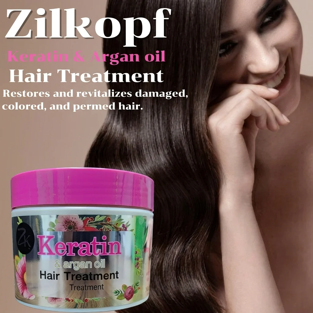 Zilkopf Keratin & Argan OIl Hair Treatment - 300ml - Image 4